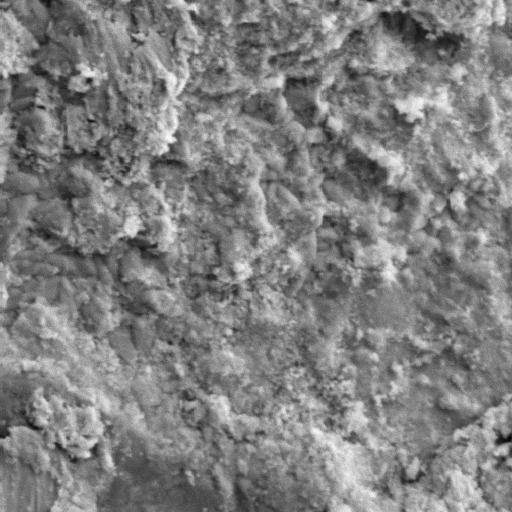High magnification SEM image of QFP solder joint fatigue fracture surface